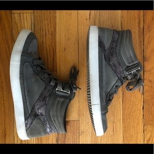 Calvin Klein olive high tops
